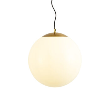 Skandiánske závesné svietidlo opálové sklo 40 cm - Ball 40