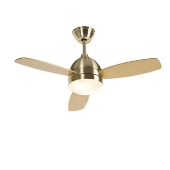 Stropný ventilátor mosadzný 96 cm s diaľkovým ovládaním - Rotar