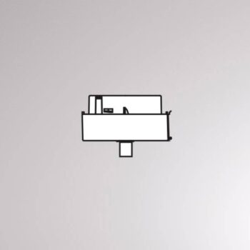 Adaptér závesná lampa pre koľajnicu Volare, biela