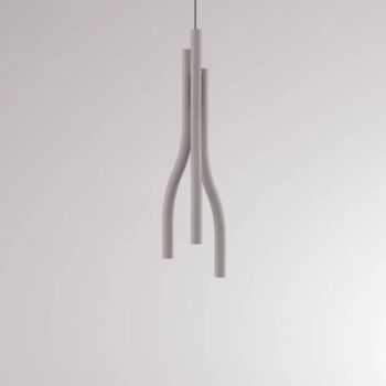 Algae M závesné LED svietidlo 2 700 K krieda