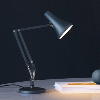 Anglepoise 90 Mini Mini stolová LED lampa oceľovo modrá