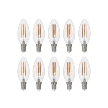 Arcchio LED žiarovka E14 sada 10 sviečok, 2700 K