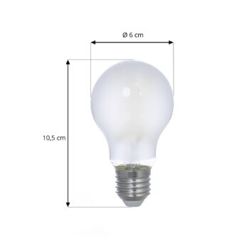 Arcchio LED žiarovka Filament, E27 2,2 W, matná, 3000 K, 470 lm
