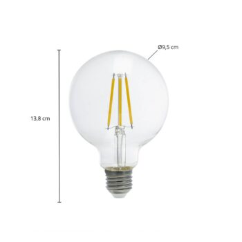 Arcchio LED žiarovka G95 E27 3,8 W 3000 K 806 lm