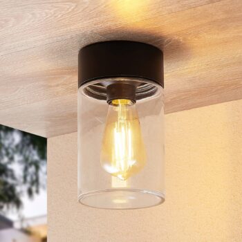 Arcchio Liljana vonkajšie svietidlo, IP65, čierne