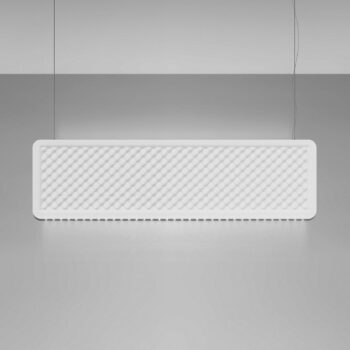 Artemide Eggboard Baffle Up/Down 80 cm 4000K biele
