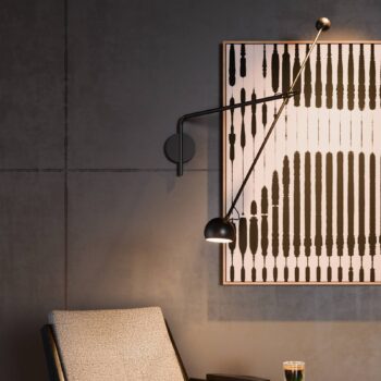 Artemide Ixa L LED svetlo nastaviteľné antracitová