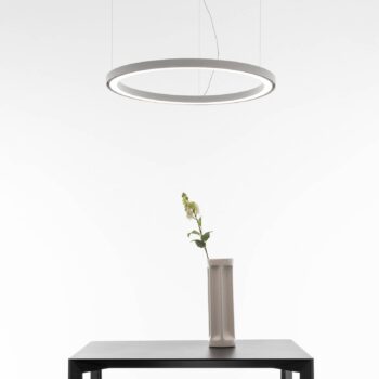 Artemide Ripple LED závesné svetlo biele, Ø 90 cm