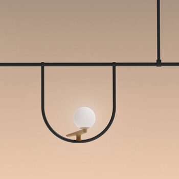 Artemide Yanzi 1 závesné LED svetlo 3-pl. push dim