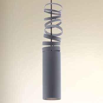 Artemide závesné svietidlo Decomposé, sivé