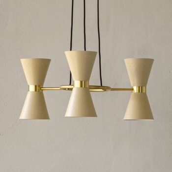 Audo Collector závesné svietidlo, 3-plameňové