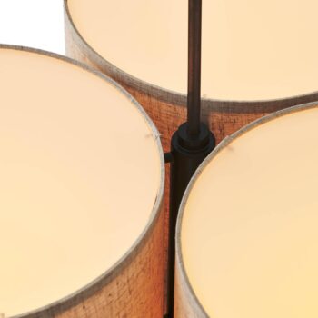 Audo Hashira Cluster závesné svietidlo, Ø61,5 cm, prírodná farba