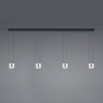 BANKAMP Impulse Flex LED svietidlo 4-pl. nikel