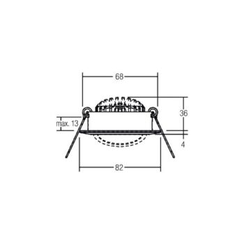 BRUMBERG BB03 svetlo RC budič hranaté čierna