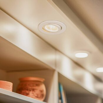 BRUMBERG LED bodové svetlá 38° okrúhle biela 2700K