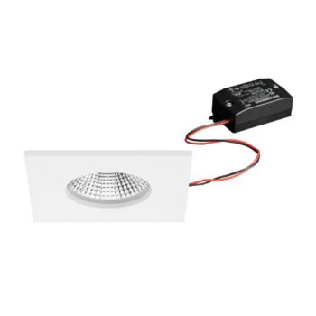 BRUMBERG LED vstavané bodové svietidlo BB21, biele, 85 x 85 mm,