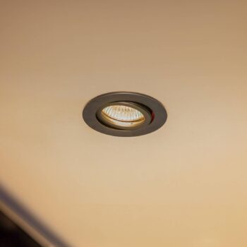 BRUMBERG Loop-R kryt pre vstavané svietidlá čierny