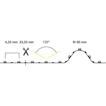 BRUMBERG QualityFlex LED-pásky 5m 72W 3 100K