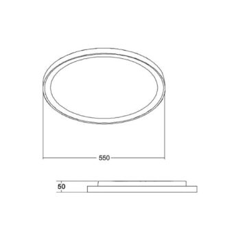 BRUMBERG Sunny Maxi LED stropné svietidlo RC CCT biele