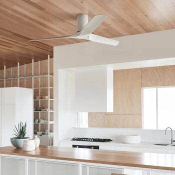 Beacon stropný ventilátor Londo biely DC motor Ø 132 cm tichý