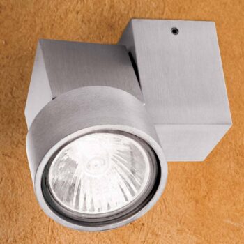 Bodové svietidlo Zarina, kovové, 10 cm vysoké, otočné, GU10