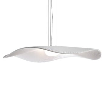Bover Mediterrània LED závesné svietidlo biele stmievateľné