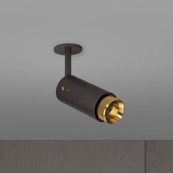 Buster + Punch Exhaust Spot flex grafitová/mosadz