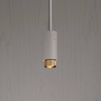 Buster + Punch Exhaust svietidlo sivá/mosadz