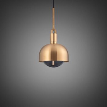 Buster + Punch Vidlička mosadz/údené sklo Ø 25cm