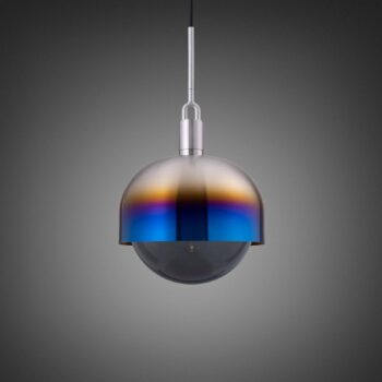 Buster + Punch Vidlička oceľová pálené/údené sklo Ø 34cm