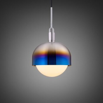 Buster + Punch Vidlicové oceľové pálené/opálové sklo Ø 34cm