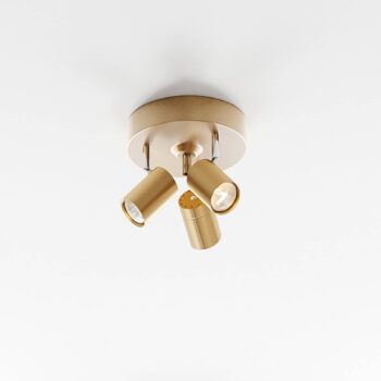 By Rydéns Correct bodové svetlá 3-pl. zlatá matná