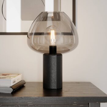 By Rydéns Cozy stolová lampa čierna/sivá