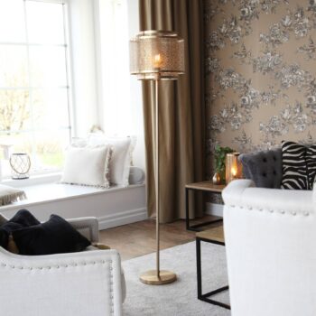 By Rydéns Hermine stojacia lampa, mosadz