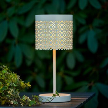 By Rydéns Maison LED lampa IP44 pieskovo-biela