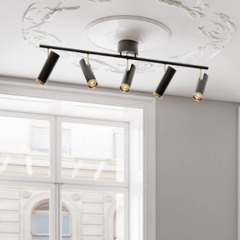 By Rydéns Puls Bar, bodové svetlá, 5-pl. čierna