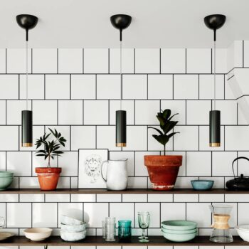 By Rydéns Puls závesné svietidlo 1pl. čierna matná