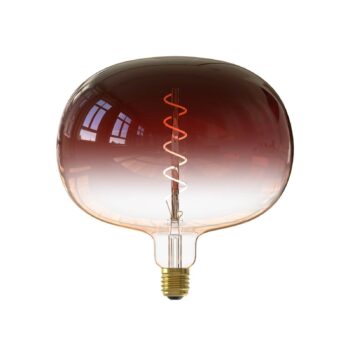 Calex Boden LED globe E27 5W filament gaštanová