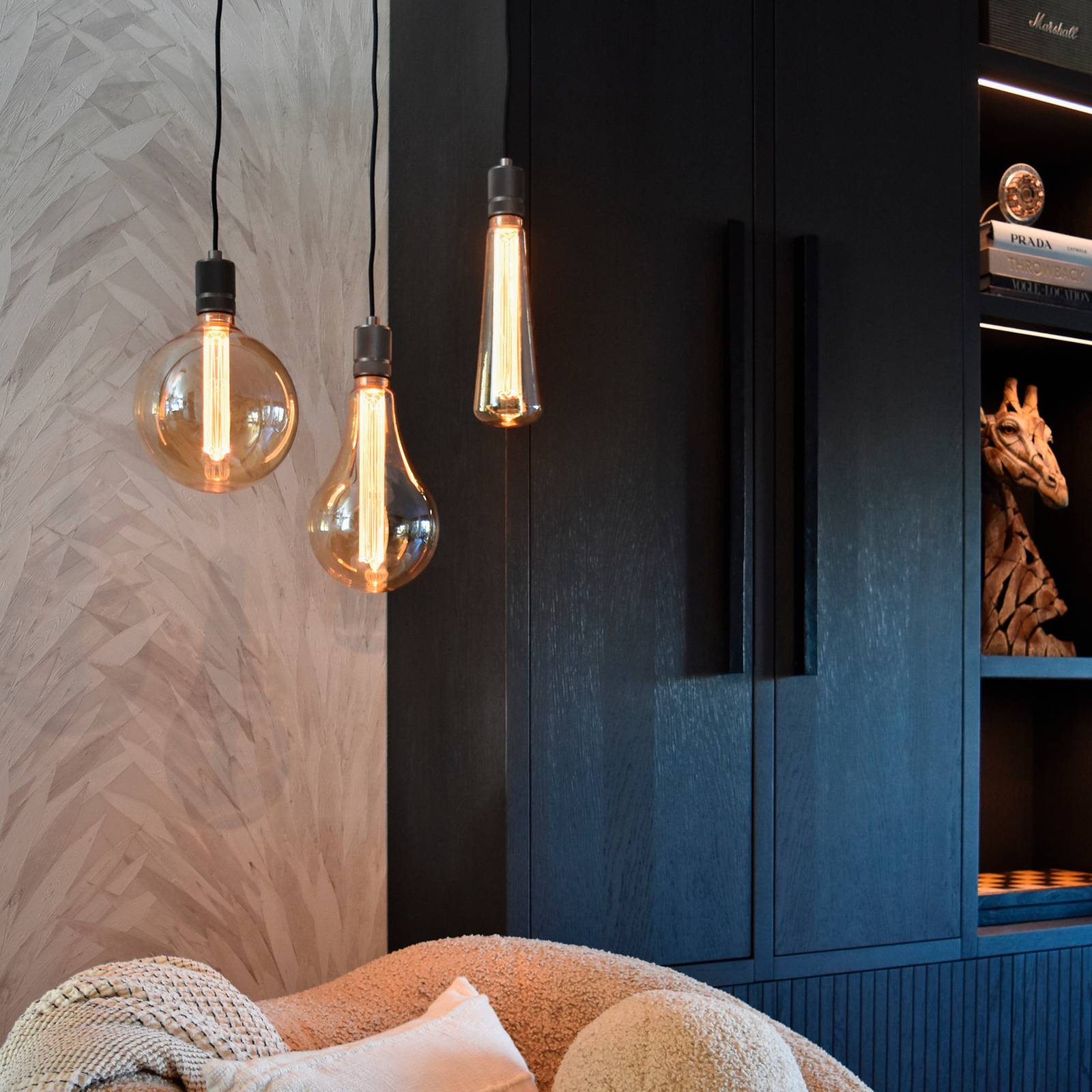 Calex Royal Kalmar LED E27 3,5W 1 800 K zlatá Calex Royal Kalmar LED E27 3,5W 1 800 K zlatá