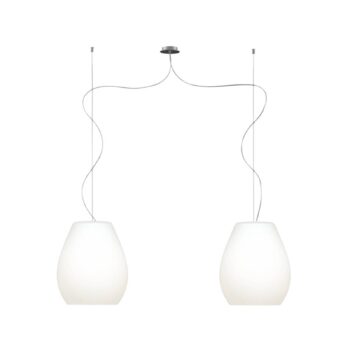 Casablanca Bagan závesná lampa 2-pl., Ø 26 cm