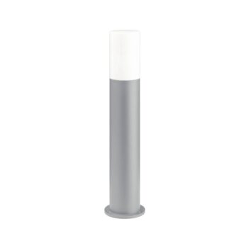 Cestné svetlo 1325 s opálovým sklom svetlo sivá Výška 70 cm