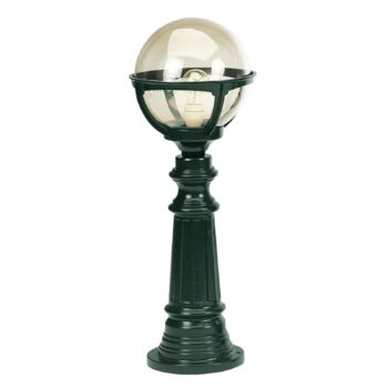 Chodníkové svetlo Java, zelené, výška 75 cm, kov, IP44