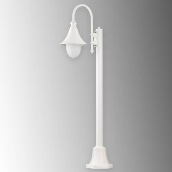 Chodníkové svetlo Miranda, biele