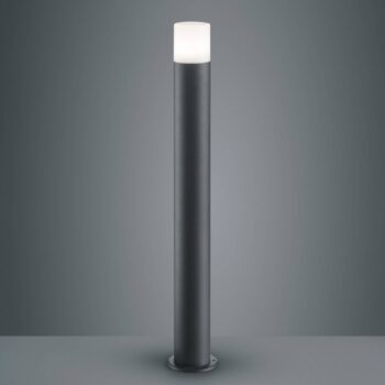 Chodníkové svietidlo Hoosic hliníková antracit