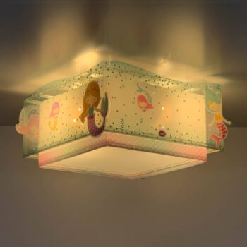 Dalber Mermaids stropné svetlo, morské panny 1-pl.