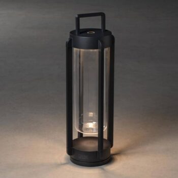 Dekoračná LED lucerna Otranto, stmievateľná, USB