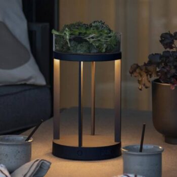 Dekoračné LED svietidlo Chieti USB, čierna