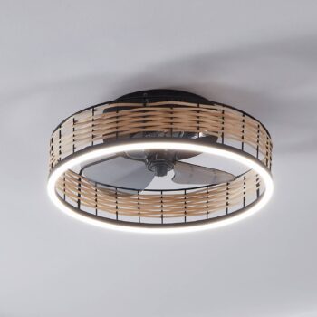 EGLO Frana stropné LED svetlo s ventilátorom