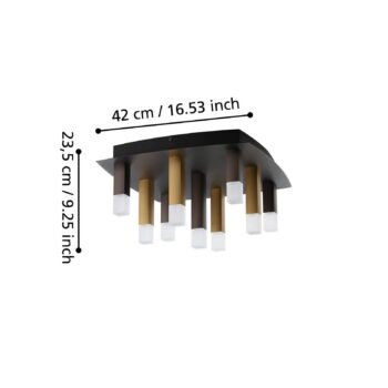 EGLO Stars of Light LED stropné svietidlo Estanterios, 9-pl.