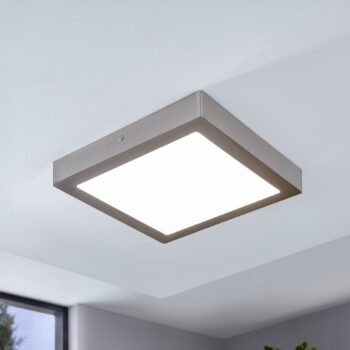 EGLO connect Fueva-C stropné svetlo 30cm nikel